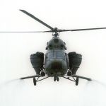 Вертолет для внесения аммиачной селитры